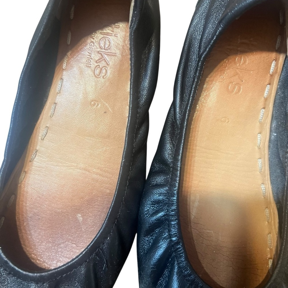 TIEKS black shoes size 6 - Picture 6 of 14